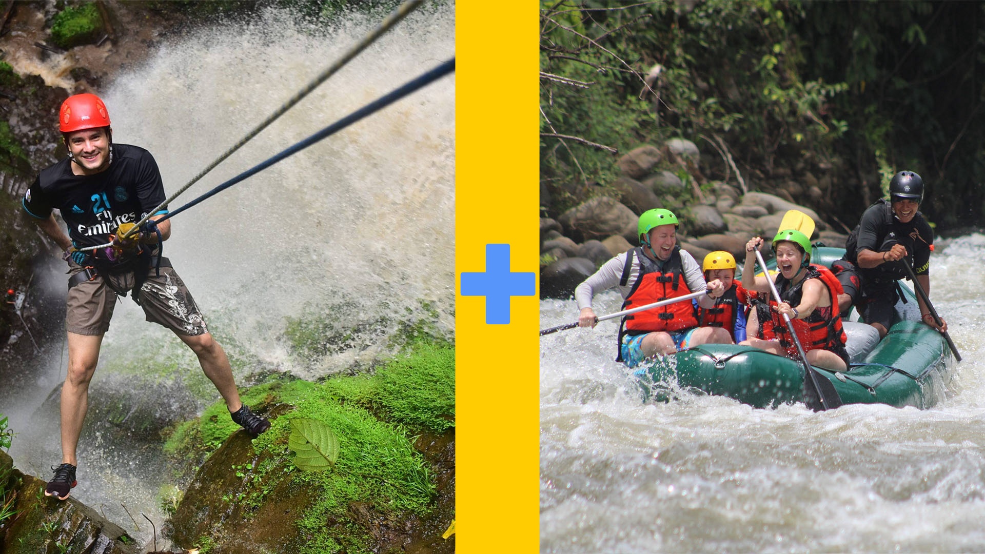 Combo Rafting and Canyoning